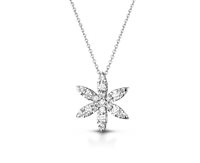 Collier PG Gioielli Femme Young in Or blanc Diamante 0.15 Ct CIOYOUNG/1FIO - CIOYOUNG/1FIO